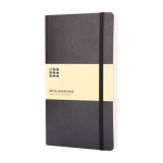Taccuino Moleskine Classic con copertina morbida e flessibile, pagine a quadretti color nero