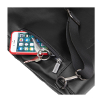 Custodia zaino verticale elegante per dispositivi Moleskine Classic 15” color nero terza vista