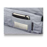 Zaino urbano con diversi scomparti Moleskine Classic 15'' color nero vista dettaglio 2