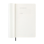 Agenda giornaliera con copertina morbida e chiusura elastica Moleskine color nero quinta vista