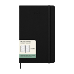 Agenda settimanale orizzontale con tasca interna Moleskine color nero