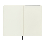 Taccuino XL vegano effetto pitone Moleskine Vegea Boa a righe color nero quarta vista