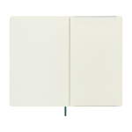 Taccuino XL vegano effetto pitone Moleskine Vegea Boa a righe color verde quarta vista