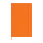 Taccuino XL con copertina morbida vegana Moleskine Vegea Capri a righe color arancione