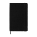 Taccuino intelligente Moleskine per copiare dalla carta all’app mobile color nero seconda vista frontale
