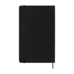 Taccuino intelligente Moleskine per copiare dalla carta all’app mobile color nero seconda vista posteriore
