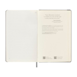 Taccuino intelligente Moleskine per copiare dalla carta all’app mobile color nero quinta vista