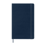 Taccuino intelligente Moleskine per copiare dalla carta all’app mobile color blu seconda vista frontale