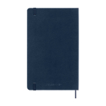 Taccuino intelligente Moleskine per copiare dalla carta all’app mobile color blu seconda vista posteriore