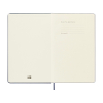 Taccuino intelligente Moleskine per copiare dalla carta all’app mobile color blu seconda vista