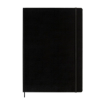 Album da disegno A4 Moleskine con copertina rigida rilegato in cartone color nero seconda vista frontale