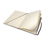 Album da disegno A4 Moleskine con copertina rigida rilegato in cartone color nero