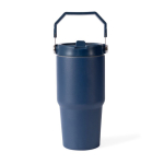 Borraccia termica antigoccia in acciaio inox riciclato 600 ml color blu mare