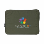 Custodia per tablet in nylon e poliestere per 16'' color verde quarta vista