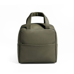 Borsa frigo termica con manici corti per un trasporto facile color verde