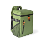 Zaino frigo con scomparti e similpelle da personalizzare color verde prima vista