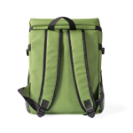 Zaino frigo con scomparti e similpelle da personalizzare color verde quarta vista