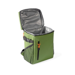 Zaino frigo con scomparti e similpelle da personalizzare color verde quinta vista