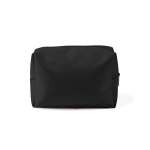 Beauty case resistente in nylon e poliestere a scomparto unico color nero