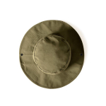 Cappello da avventura regolabile stile safari in nylon e poliestere color verde seconda vista