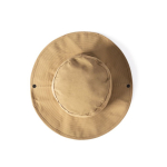 Cappello da avventura regolabile stile safari in nylon e poliestere color camel seconda vista