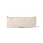 Astuccio in cotone riciclato con elastico per taccuino color naturale