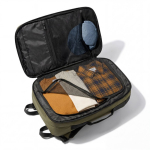 Zaino per portatile con scomparti multipli 16'' color verde quinta vista