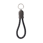 Cavo portachiavi di ricarica rapida con ingresso tipo C, USB-C color nero terza vista