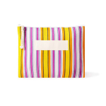 Astuccio personalizzabile in polipropilene a righe 200 g/m² color rosa