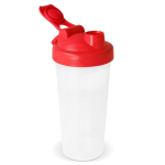 Shaker in plastica antigoccia con inserto di miscelazione 700 ml color rosso terza vista