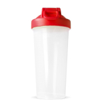 Shaker in plastica antigoccia con inserto di miscelazione 700 ml color rosso sesta vista