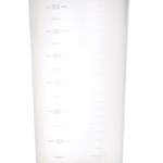Shaker in plastica antigoccia con inserto di miscelazione 700 ml color rosso ottava vista