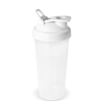 Shaker in plastica antigoccia con inserto di miscelazione 700 ml color bianco seconda vista
