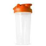 Shaker in plastica antigoccia con inserto di miscelazione 700 ml color arancione settima vista
