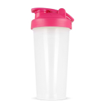 Shaker in plastica antigoccia con inserto di miscelazione 700 ml color rosa quinta vista