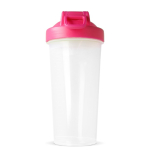Shaker in plastica antigoccia con inserto di miscelazione 700 ml color rosa sesta vista