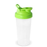 Shaker in plastica antigoccia con inserto di miscelazione 700 ml color lime seconda vista