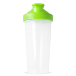 Shaker in plastica antigoccia con inserto di miscelazione 700 ml color lime quarta vista