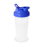 Shaker in plastica antigoccia con inserto di miscelazione 700 ml color blu scuro seconda vista