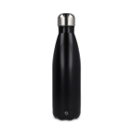 Borraccia termica in acciaio inox riciclato antigoccia 500 ml color nero