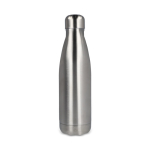 Borraccia termica in acciaio inox riciclato antigoccia 500 ml color argento
