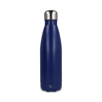 Borraccia termica in acciaio inox riciclato antigoccia 500 ml color blu scuro