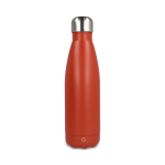 Borraccia termica in acciaio inox riciclato antigoccia 500 ml color arancione scuro