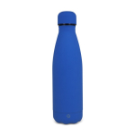 Borraccia termica in acciaio inox riciclato con finitura soft touch 500 ml color blu