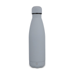 Borraccia termica in acciaio inox riciclato con finitura soft touch 500 ml color grigio