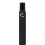 Penna in alluminio riciclato con clip nero e inchiostro blu color nero sesta vista