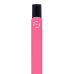 Penna in alluminio riciclato con clip nero e inchiostro blu color rosa sesta vista