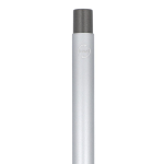 Penna a sfera in alluminio soft touch, corpo sottile e inchiostro nero sesta vista