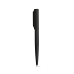 Penna in alluminio riciclato girevole con scrittura nera color nero