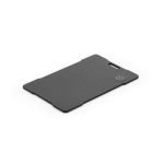 Localizzatore ultrasottile in plastica riciclata per portafoglio o portachiavi color nero